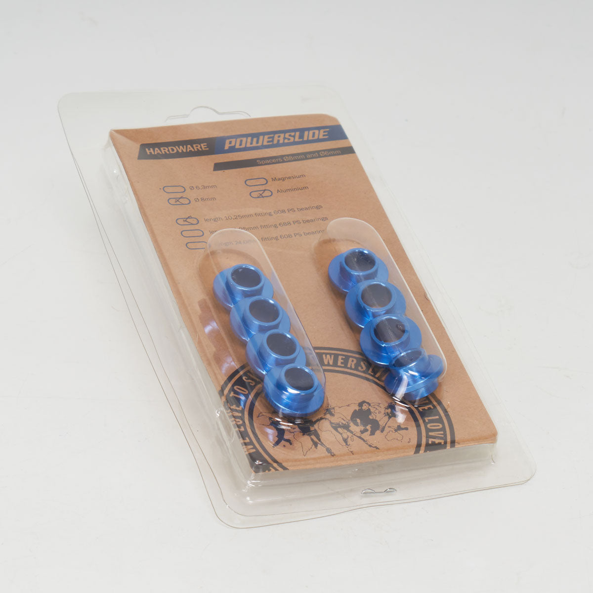 Powerslide 8mm Bearing Spacers (10.25mm depth) - Loco Skates