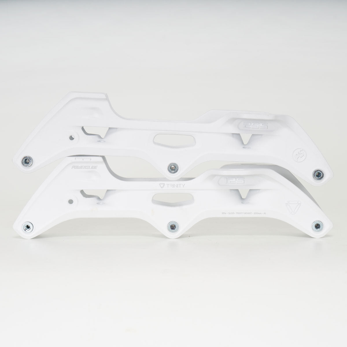 Powerslide Elite Casted Frame, Trinity mount, 3x125, White