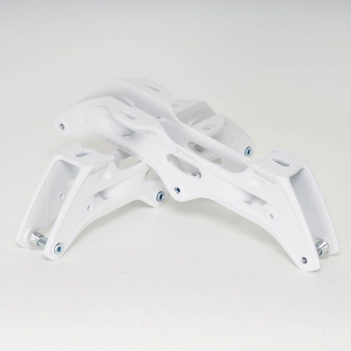 Powerslide Elite Casted Frame, Trinity mount, 3x125, White
