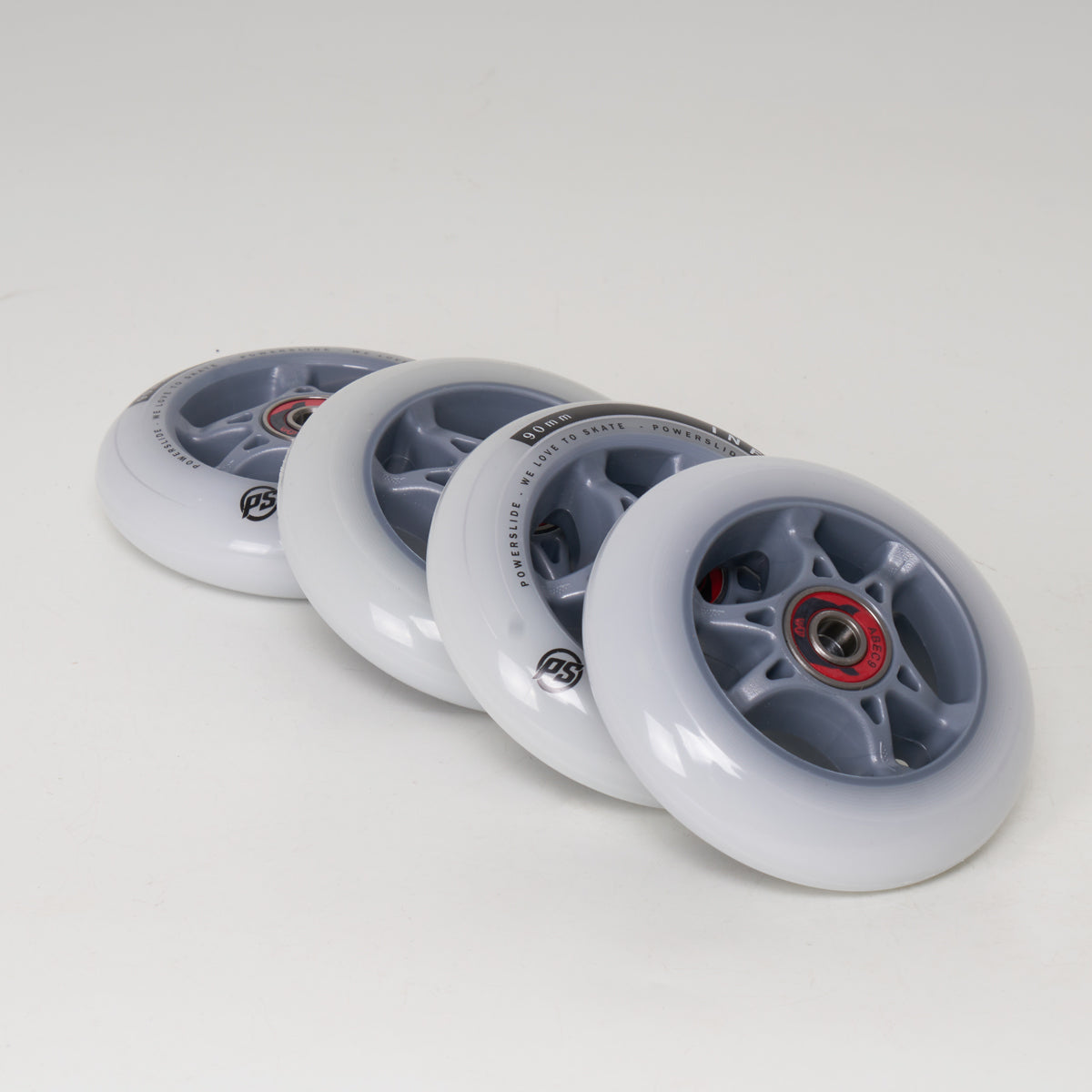 Powerslide Infinity 90mm Wheels w/Wicked Bearing - 4 Set