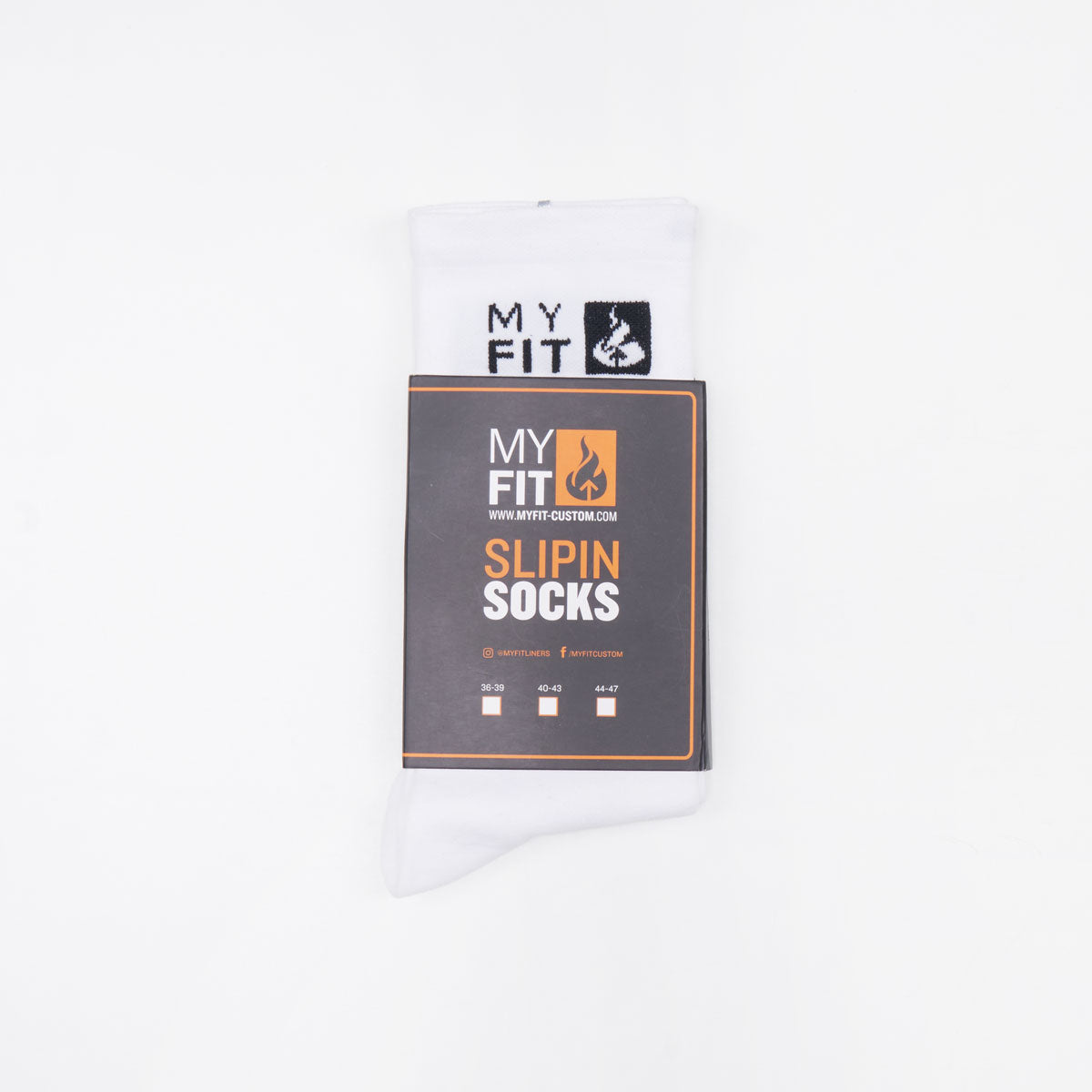 Powerslide Slipin Nylon Socks - White