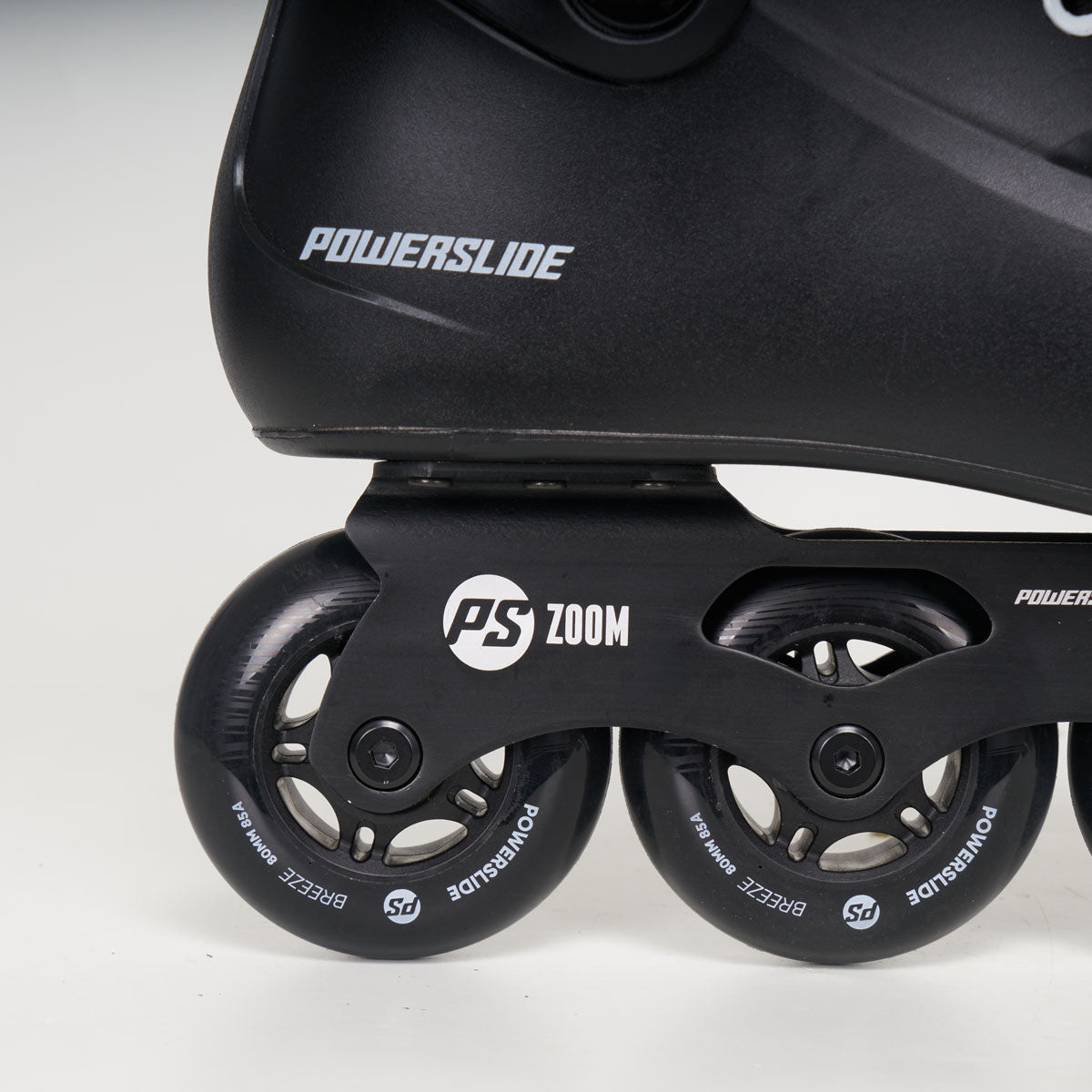 Powerslide Zoom 80 Black Skates - 2024