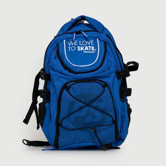 Powerslide 'We Love To Skate' Backpack - Blue