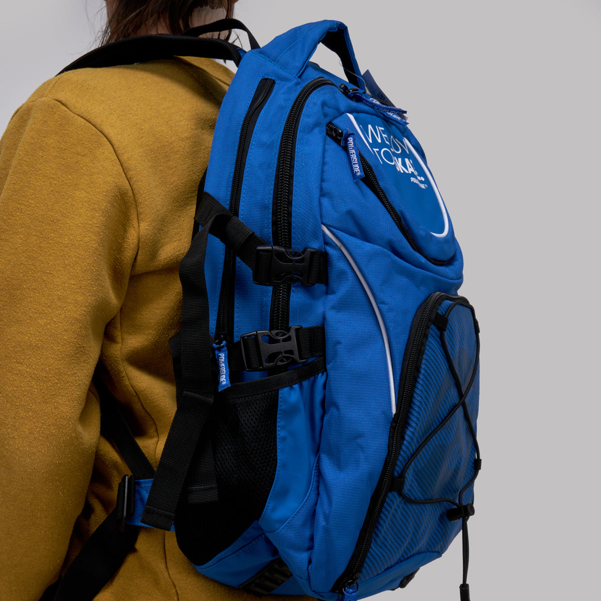 Powerslide 'We Love To Skate' Backpack - Blue