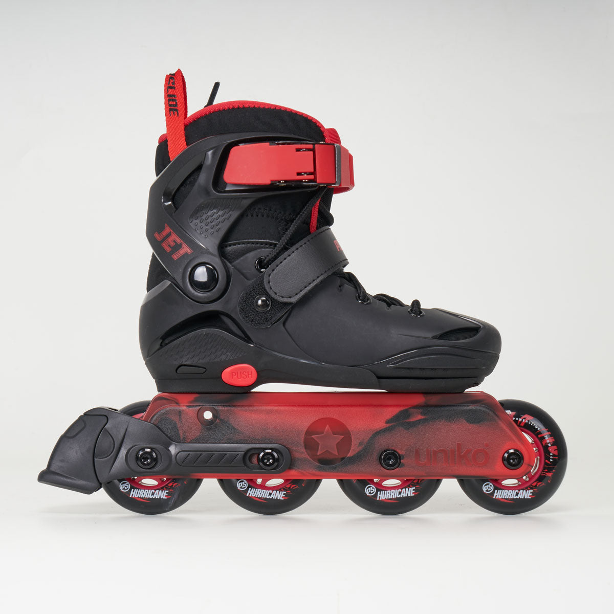 Powerslide Jet Junior Adjustable Skates - Black