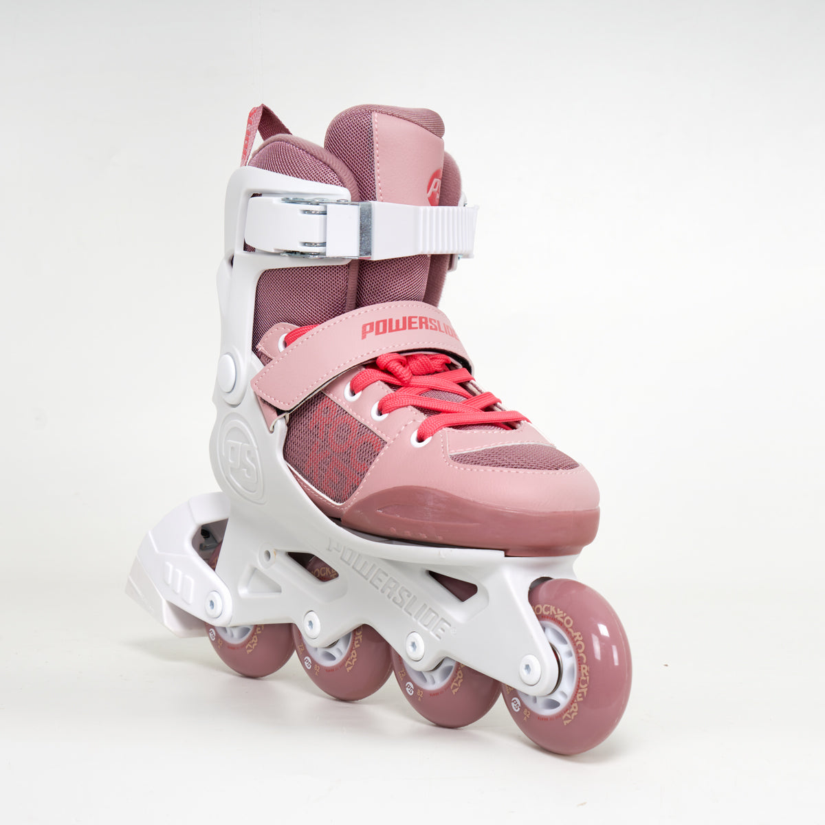Powerslide Rocket Junior Adjustable Inline Skates - Mauve