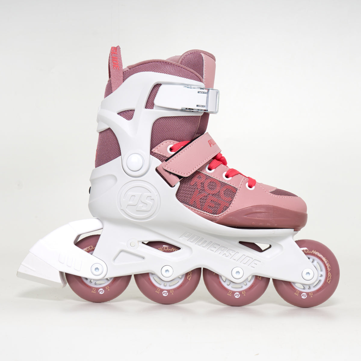 Powerslide Rocket Junior Adjustable Inline Skates - Mauve