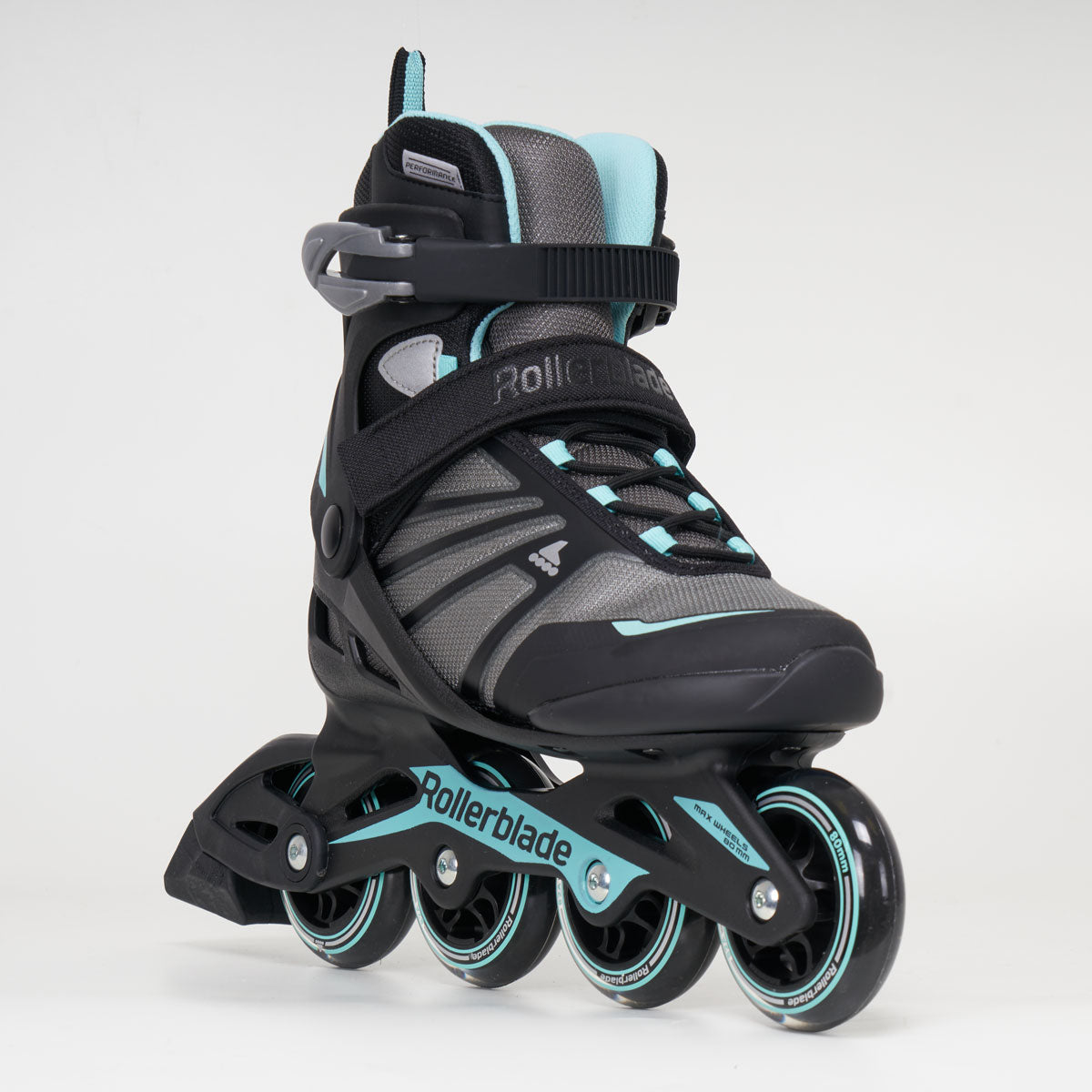 Rollerblade Zetrablade W Black/ Light Blue Womens Skates