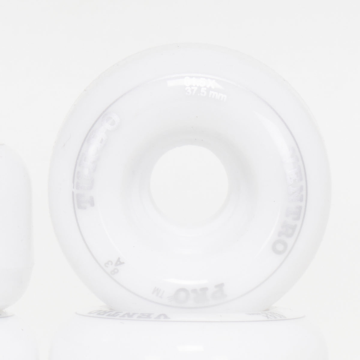 Ventro Pro Roller Skate Wheels - White (8-Set)