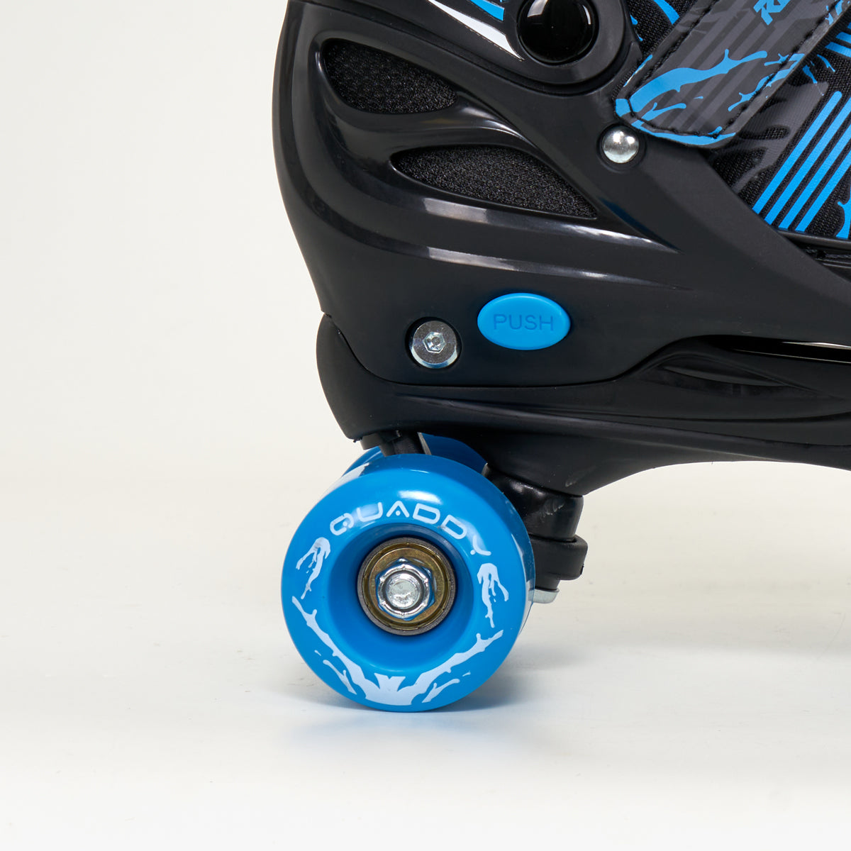 Roces "Quaddy" - Kids Blue Adjustable Roller Skates