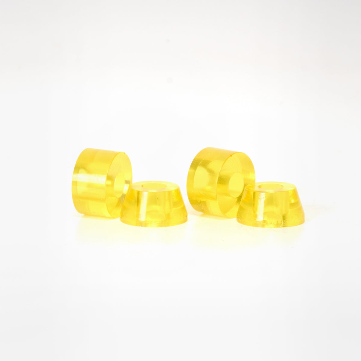 Rookie Conical & Barrel Bushings x 2 - Clear Yellow