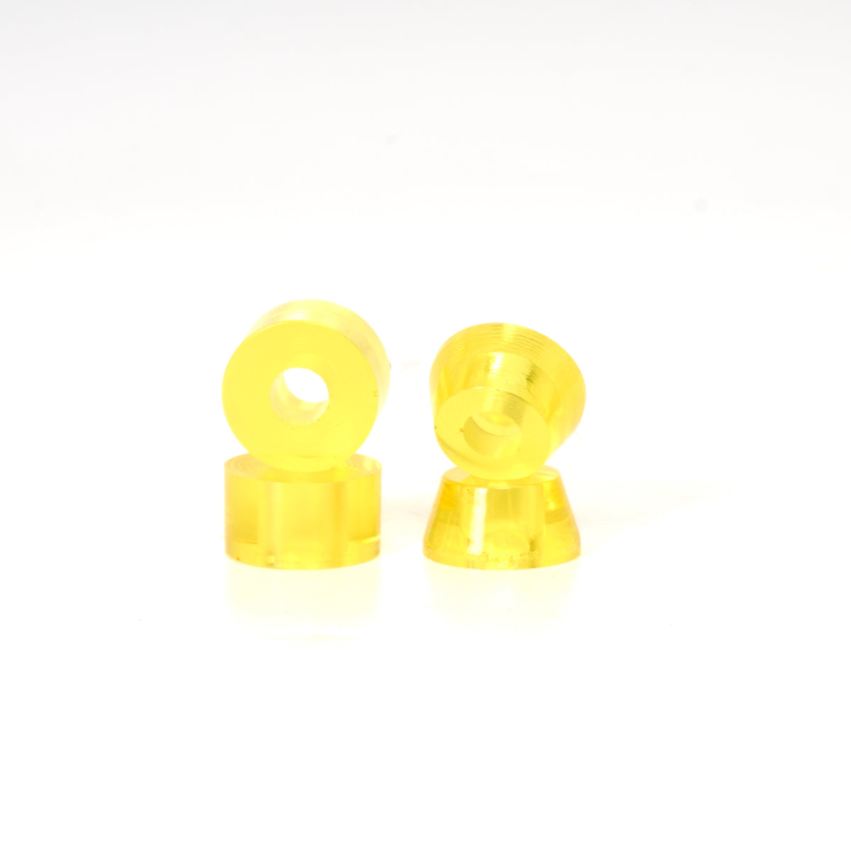 Rookie Conical & Barrel Bushings x 2 - Clear Yellow
