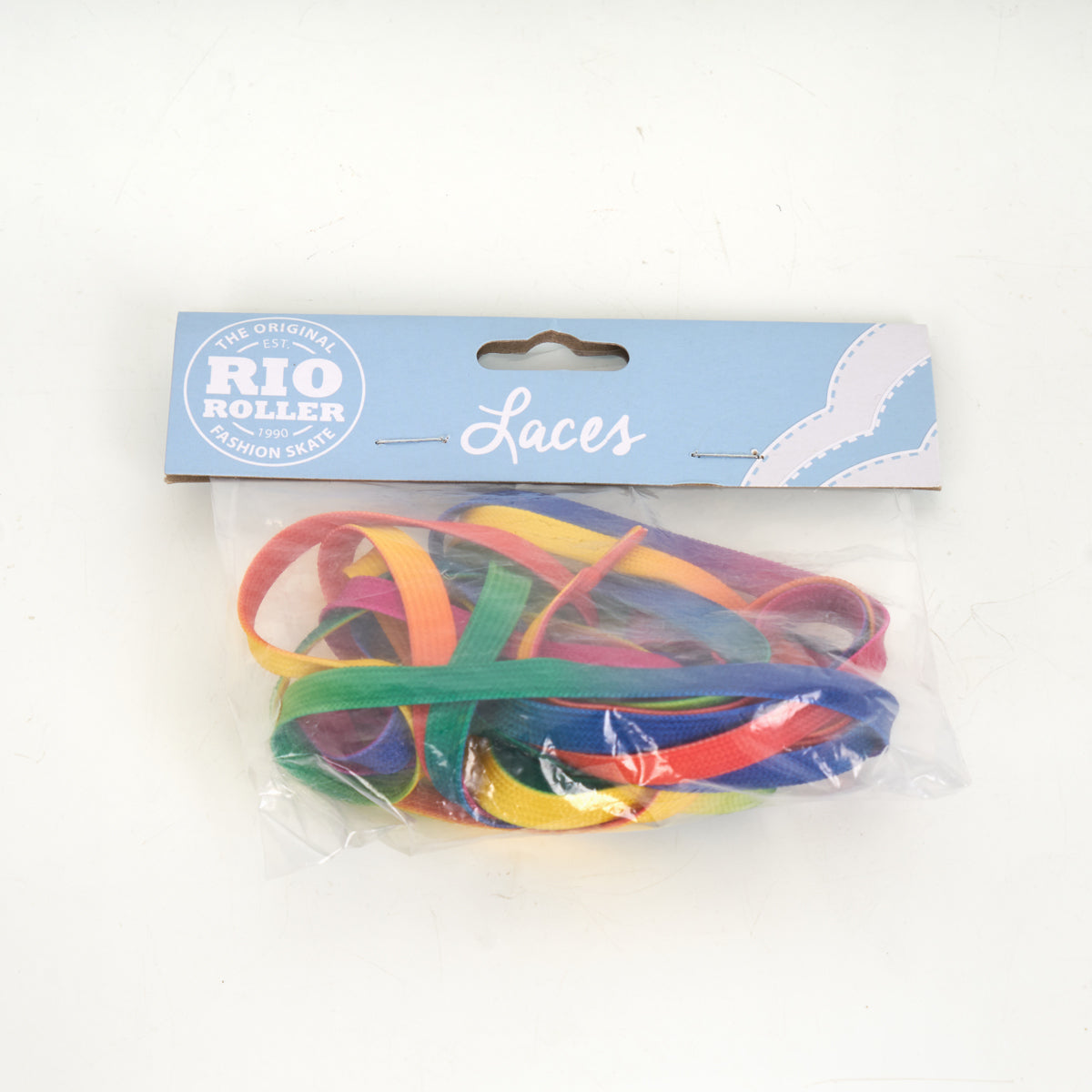 Rio Roller Skate Laces 180cm - Rainbow