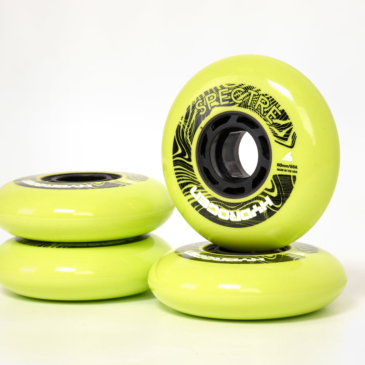 Rollerblade Hydrogen Spectre Wheels 80mm - Chartruese