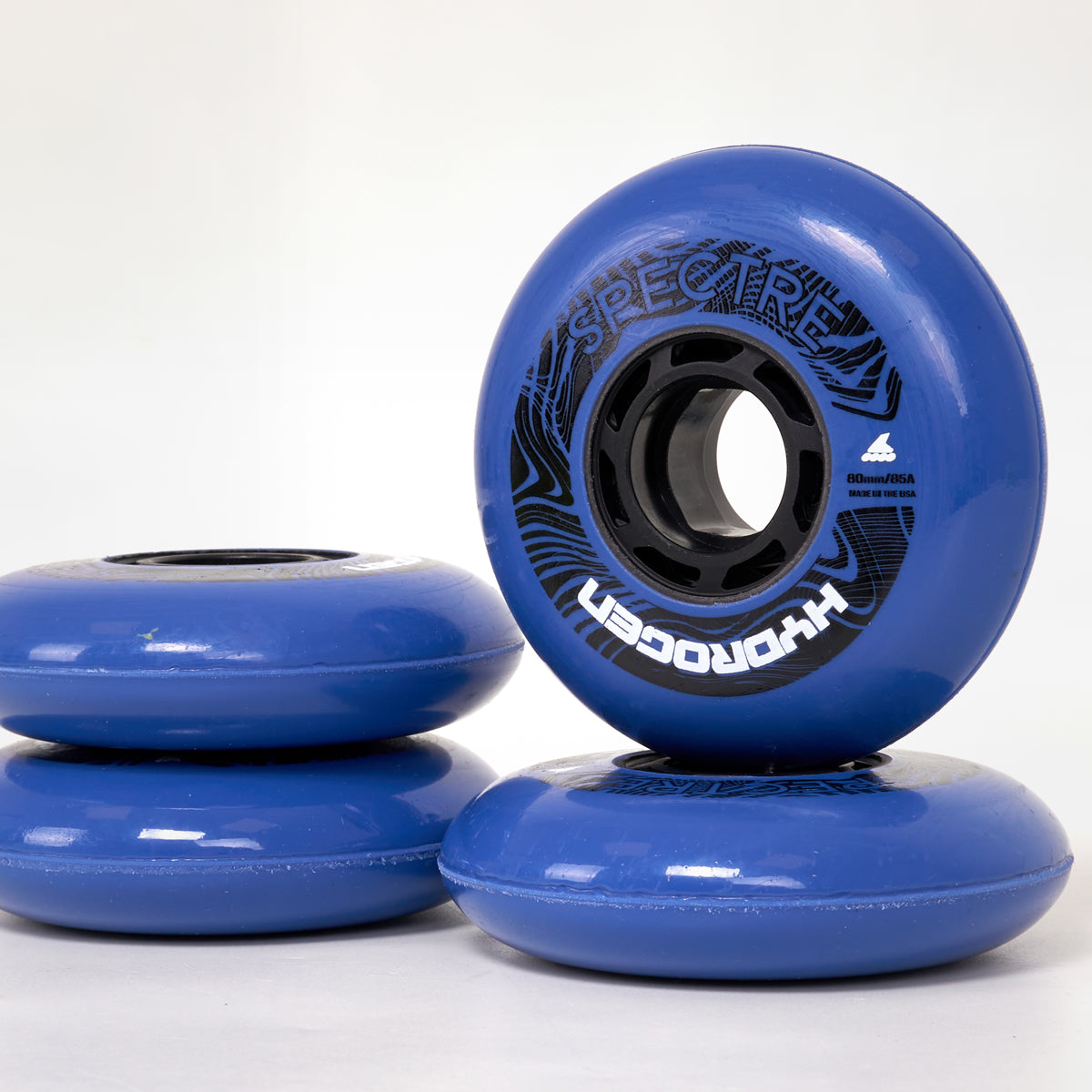 Rollerblade Hydrogen Spectre Wheels 80mm - Deep Blue