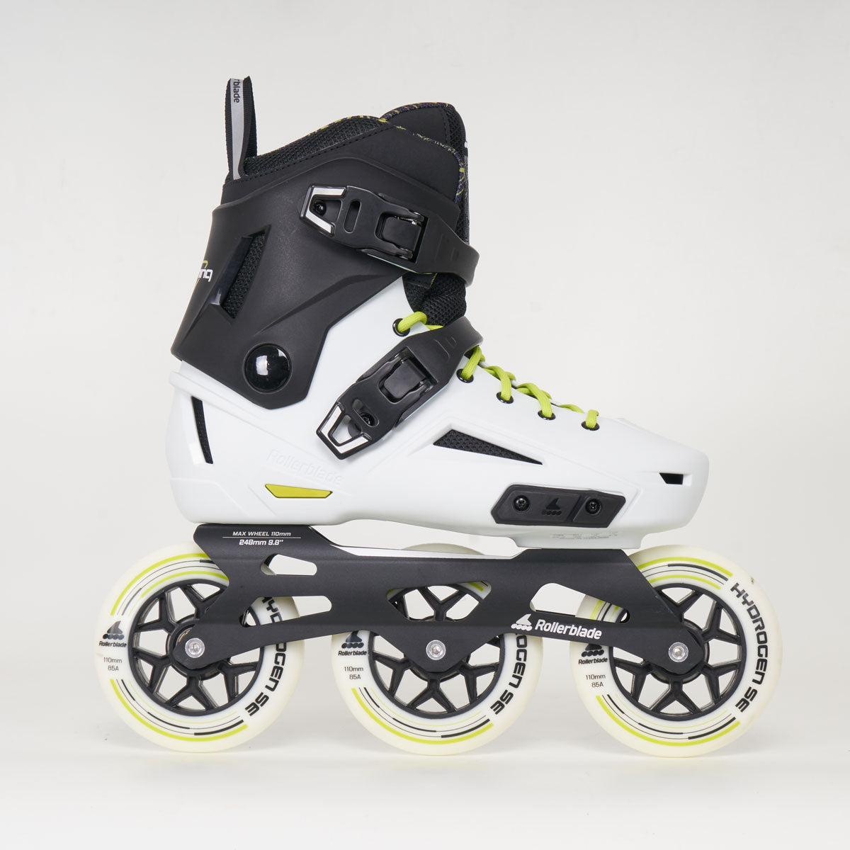 Rollerblade Lightning 110 Inline Skates - Unisex - White