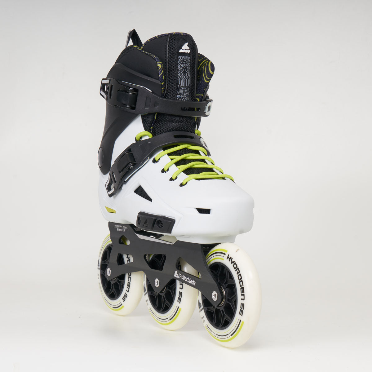 Rollerblade Lightning 110 Inline Skates - Unisex - White