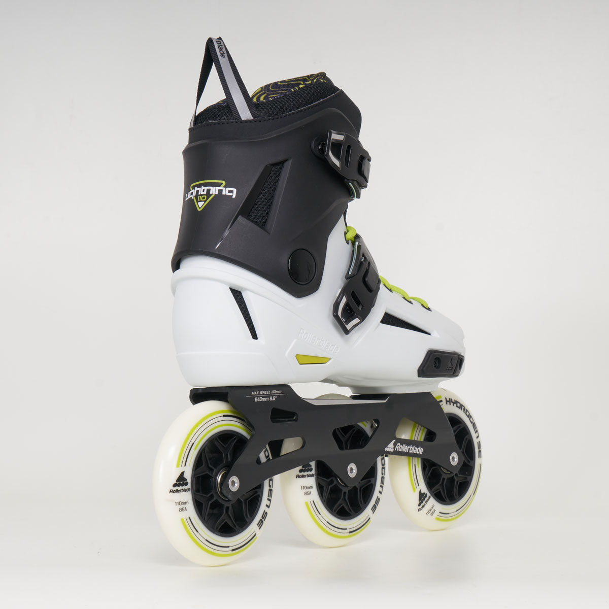 Rollerblade Lightning 110 Inline Skates - Unisex - White