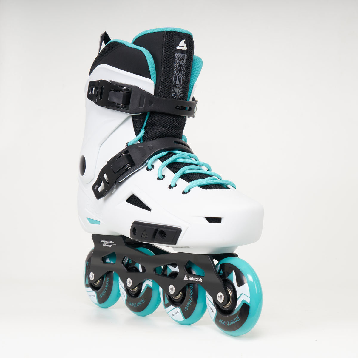 Rollerblade Lightning 80 Womens Inline Skates - White