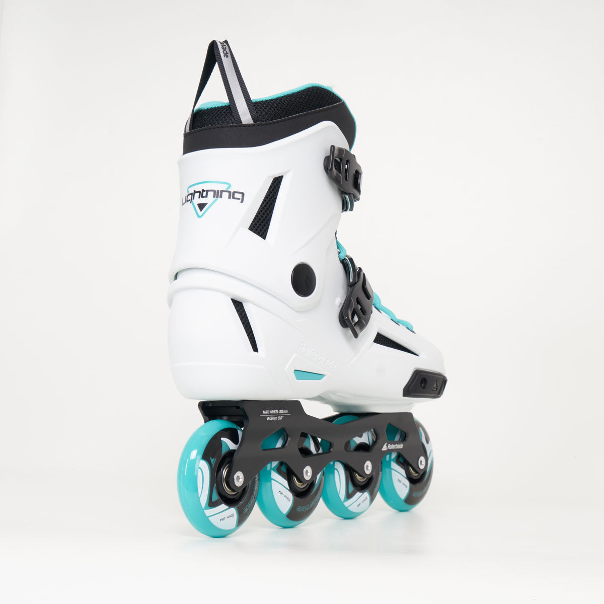 Rollerblade Lightning 80 Womens Inline Skates - White