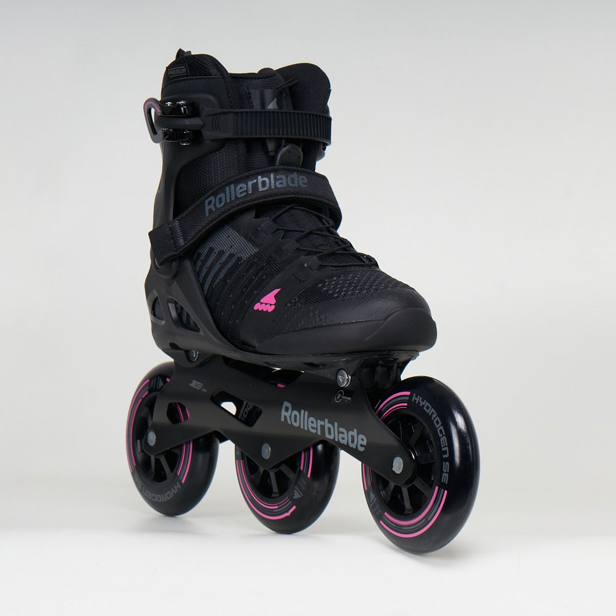 Rollerblade Macroblade W 110 3WD Womens Inline Skates - Black/Hot Pink - **LAST PAIR**