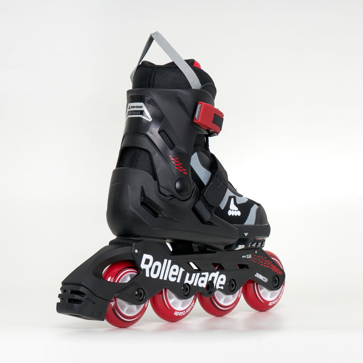 Microblade Combo Junior Adjustable Inline Skates - Black / Red