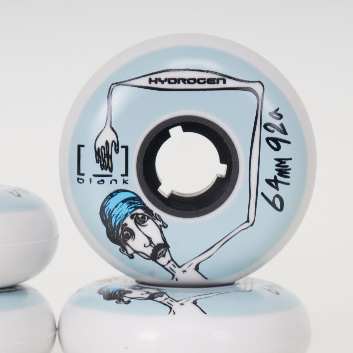 Rollerblade Hydrogen Street 64mm Wheels - 4 Set