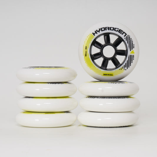 Rollerblade Hydrogen 100mm Wheels - 8 Set - Loco Skates