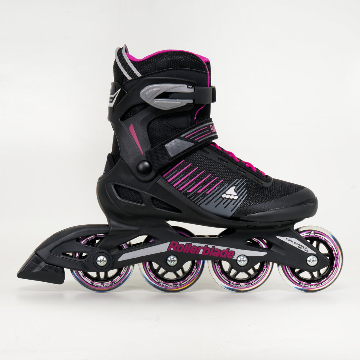 Rollerblade Zetrablade Woman's Softboot Inline Skates - Black/ Pink