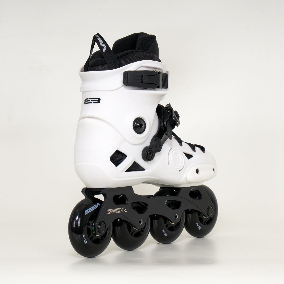 Seba E3 80 Premium - Unisex Inline Skates (White)