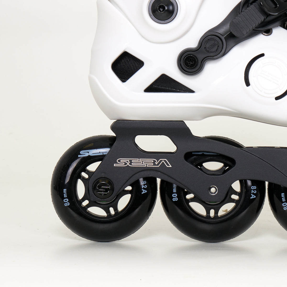 Seba E3 80 Premium - Unisex Inline Skates (White)