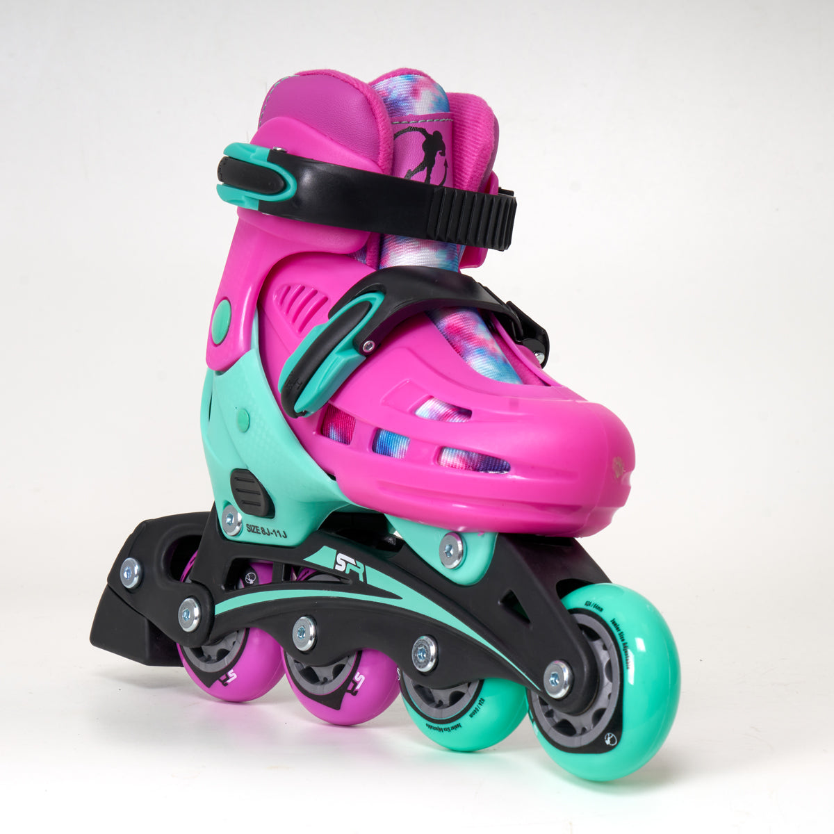 SFR Cyclone II Junior Adjustable Skates - Tie Dye