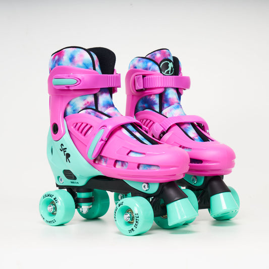 SFR Hurricane IV Tie Dye Junior Adjustable Quad Skates