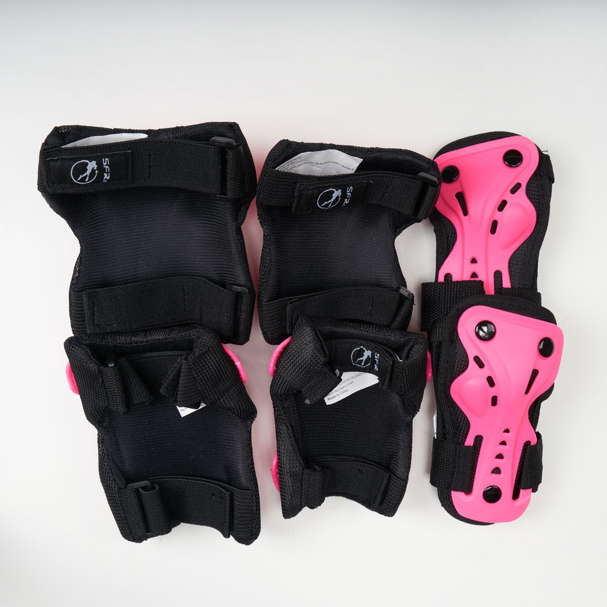 SFR Junior Triple Pad Set - Hot Pink