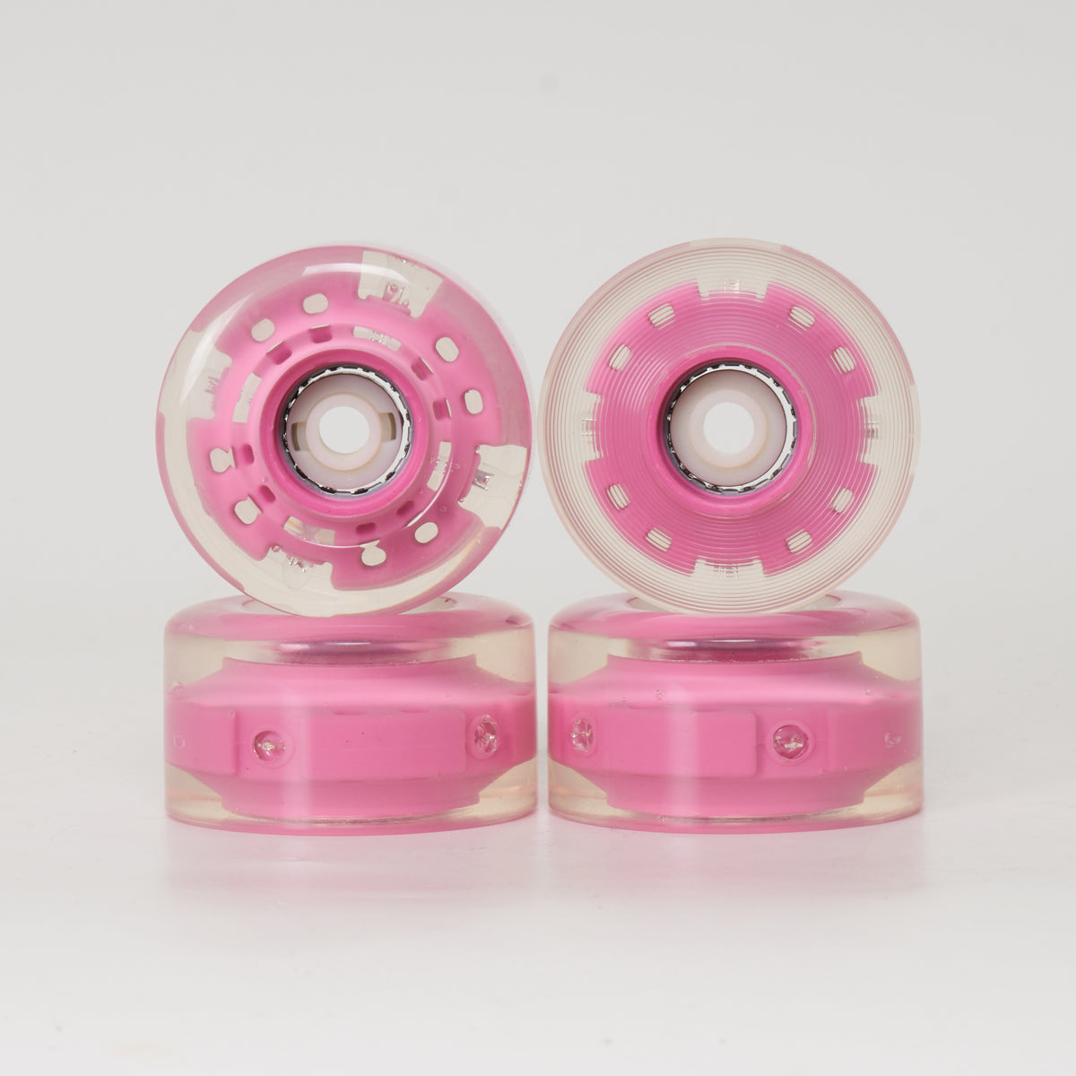 SFR LED Light Up 58mm/82a Wheels - Pink