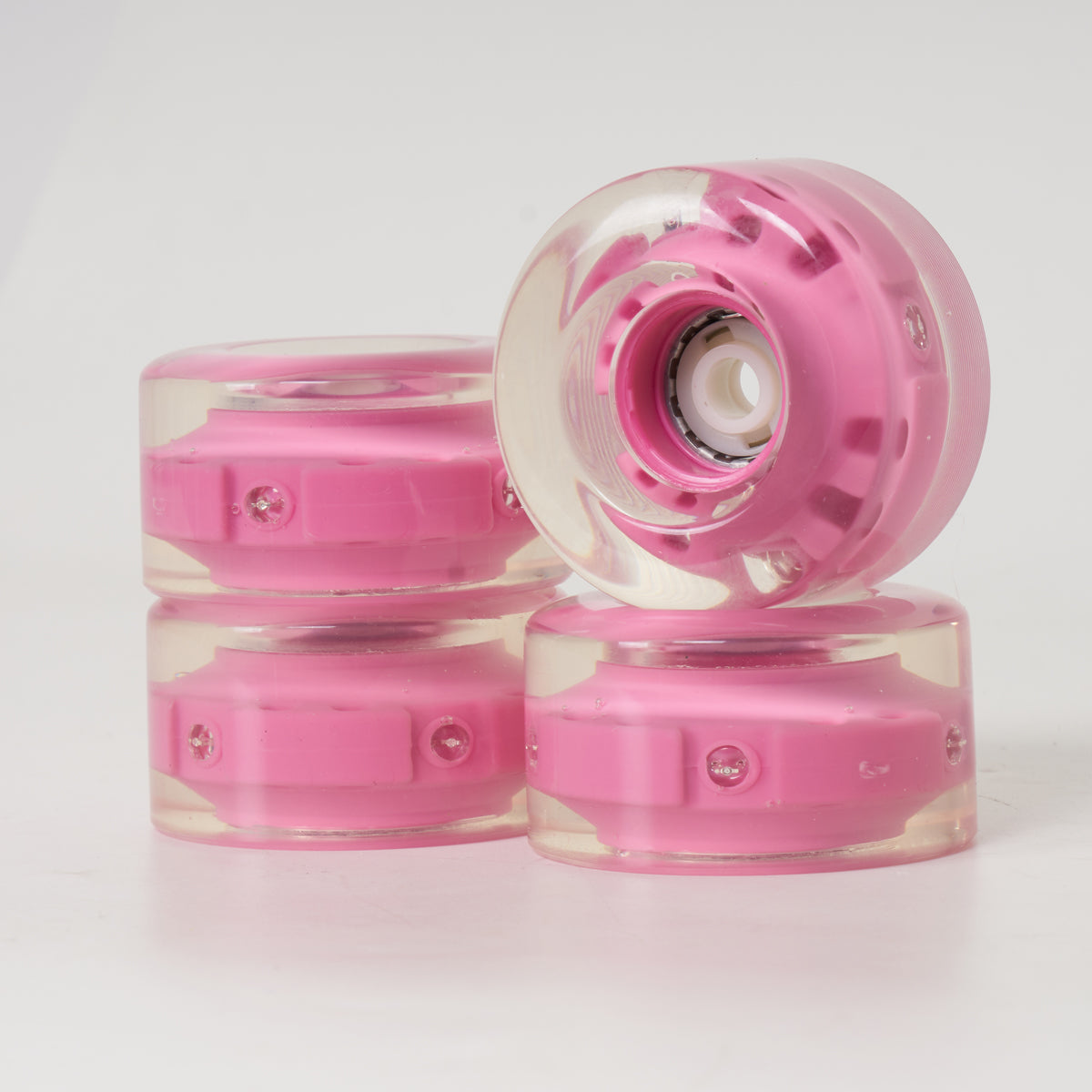 SFR LED Light Up 58mm/82a Wheels - Pink