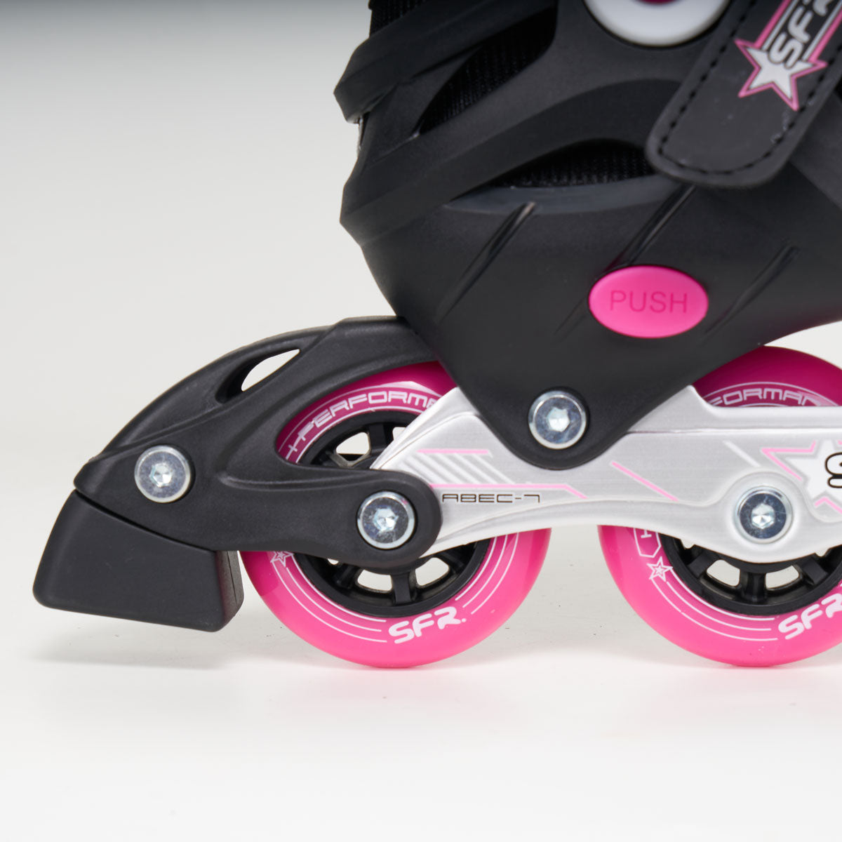 SFR Pulsar Junior Adjustable Pink Skates - Loco Skates