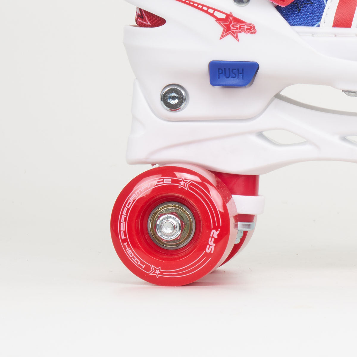 SFR Spectra Junior Adjustable Quad Skates - Blue / Red