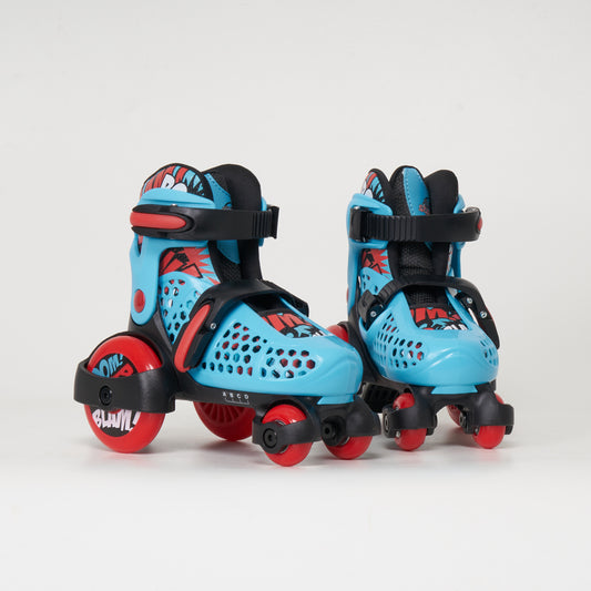 SFR Stomper Adjustable Junior Roller Skates -  Blue - Loco Skates