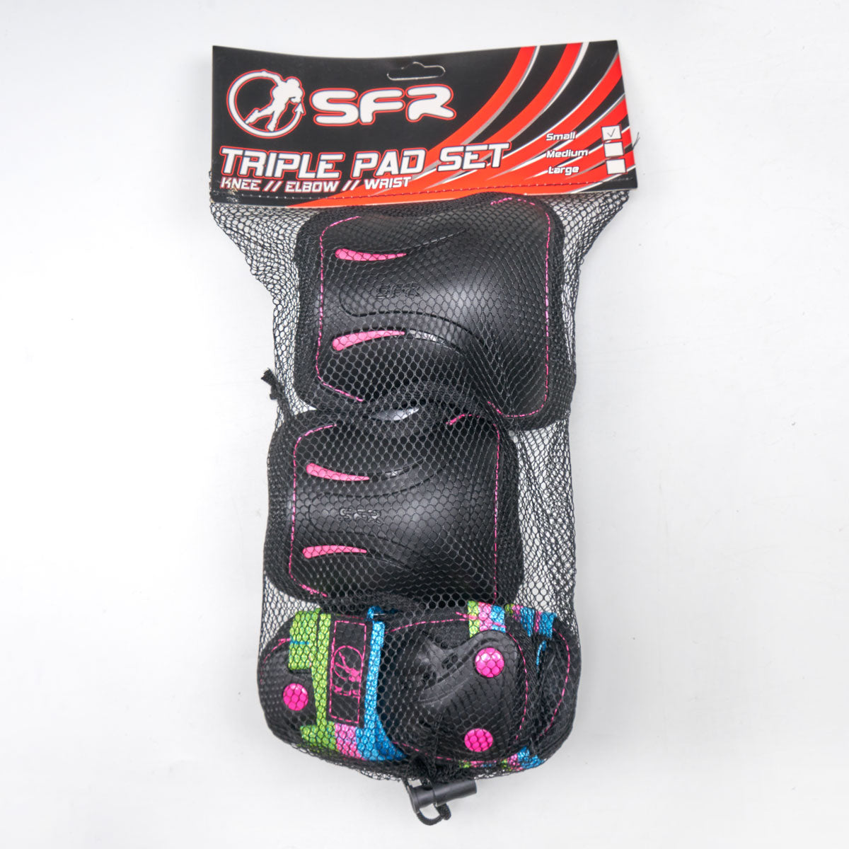 SFR 'Essentials' Kids Triple Pad Set - Disco