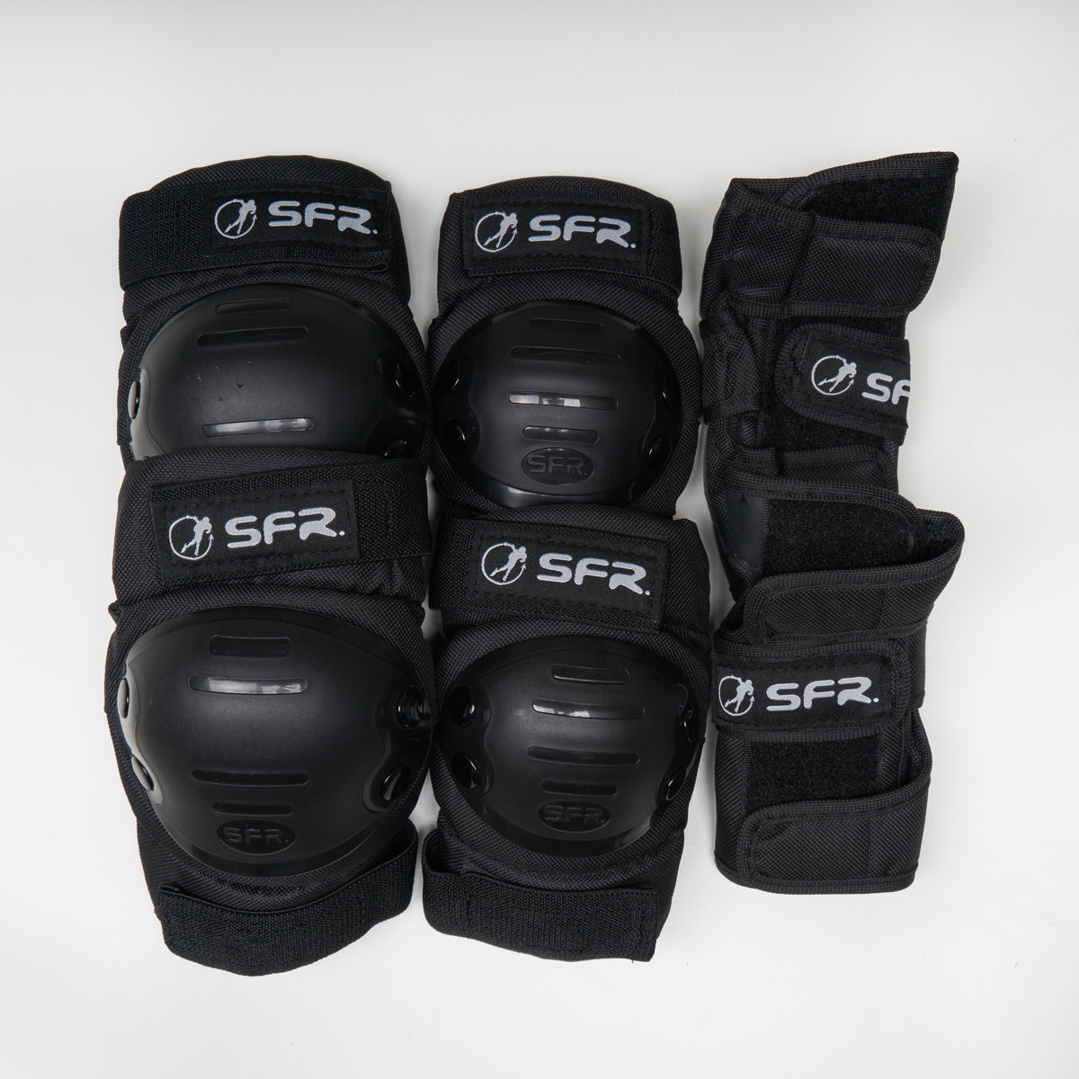 SFR 'Youth Ramp' Triple Kids Pad Set - Black