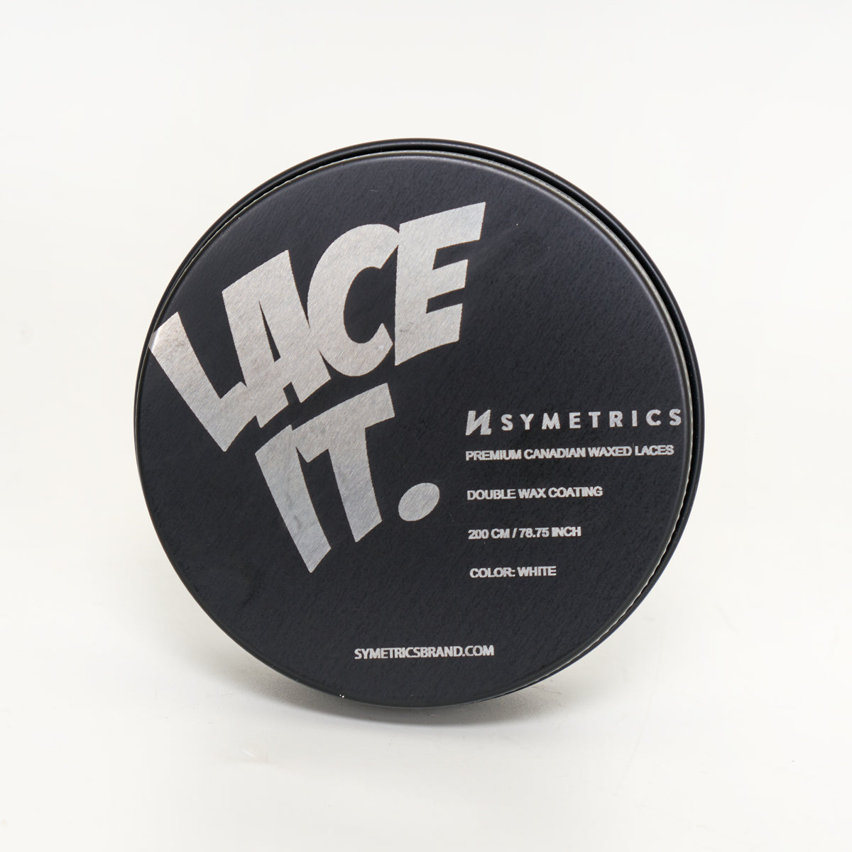 Symetrics Waxed Laces - Black / White