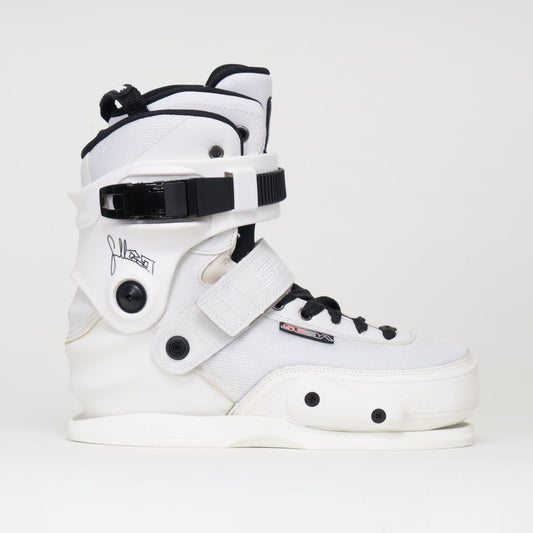 Seba CJ2 Prime White Skates (Plastic version with removable liner) - Boot Only