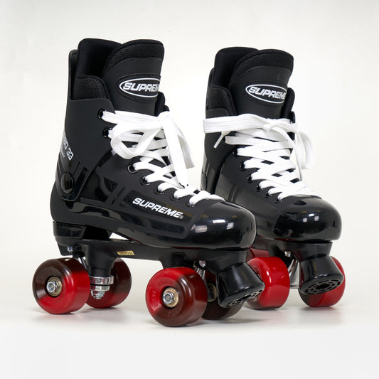 Supreme Turbo 33 Black Roller Skates - With Sims Wheels (Various Colours)