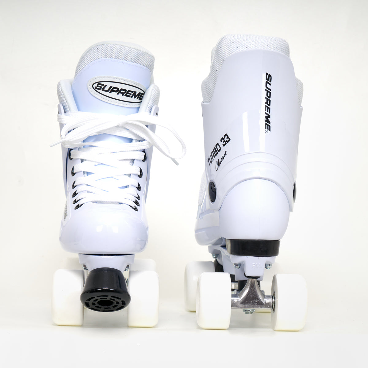 Supreme Turbo 33 White Roller Skates -  With Sims Wheels (Various Colours)