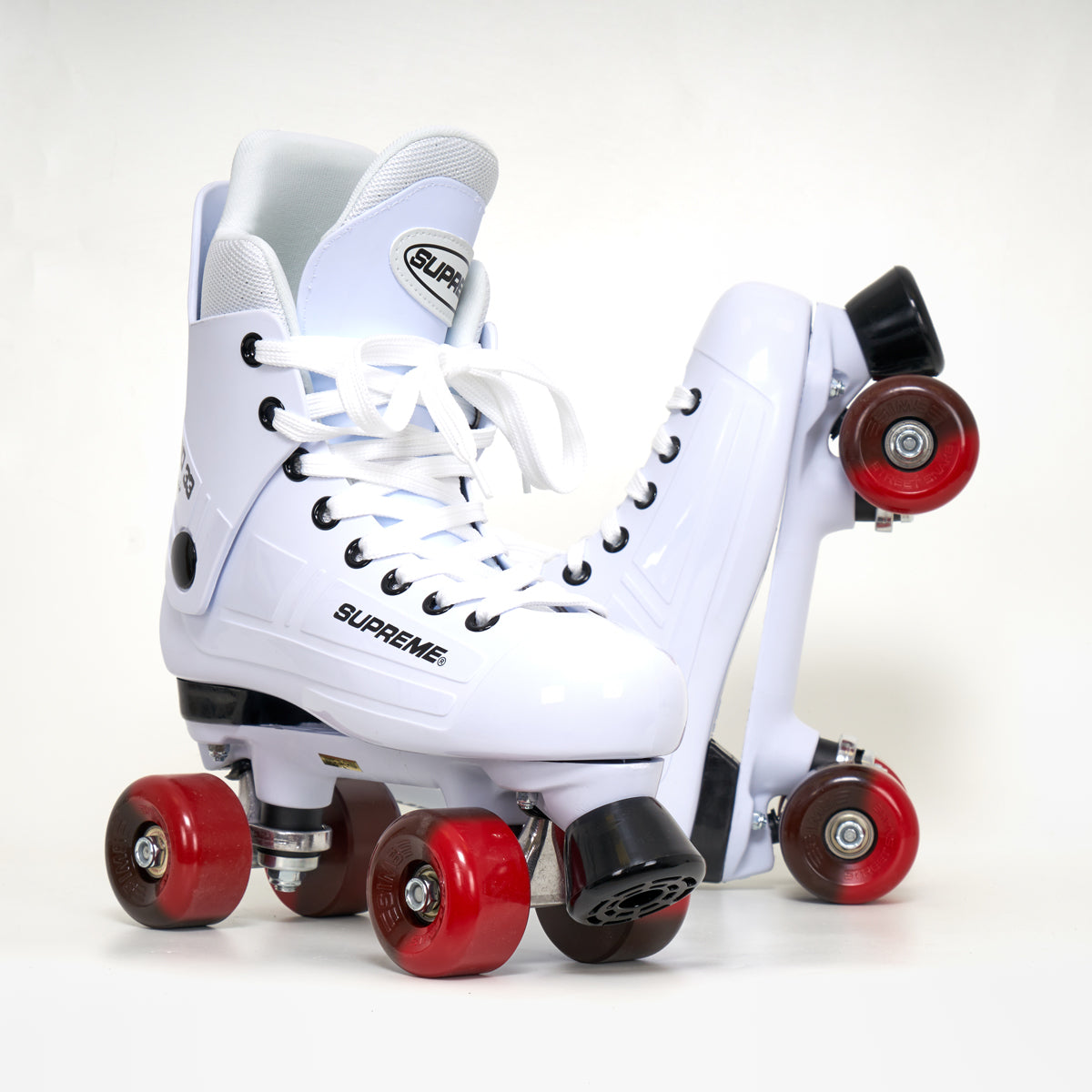 Supreme Turbo 33 White Roller Skates -  With Sims Wheels (Various Colours)