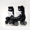 Supreme Turbo 33 Roller Skates (Bauer replacement) Black - Complete With Airwaves Wheels (Various Colours) - Loco Skates