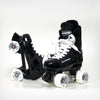 Supreme Turbo 33 Roller Skates (Bauer replacement) Black - Complete With Airwaves Wheels (Various Colours) - Loco Skates