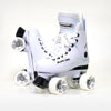 Supreme Turbo 33 White Roller Skates (Bauer replacement) - Complete With Airwaves Wheels (Various Colours) - Loco Skates