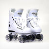 Supreme Turbo 33 White Roller Skates (Bauer replacement) - Complete With Airwaves Wheels (Various Colours) - Loco Skates